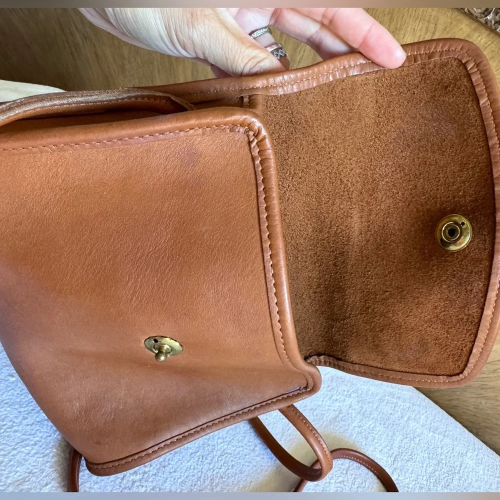 Vintage coach small shoulder bag - Picture 11 of 15